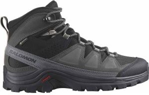 Salomon QUEST ROVE MID GTX W Dámska kožená turistická obuv, tmavo sivá, veľkosť 40 2/3