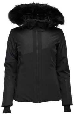 CMP WOMAN JACKET ZIP HOOD Dámska lyžiarska bunda, čierna, veľkosť