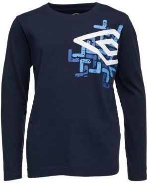 Umbro KEI Chlapčenské tričko, tmavo modrá, veľkosť 116-122