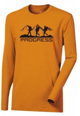PROGRESS VANDAL Pánske tričko s bambusom, oranžová, veľkosť
