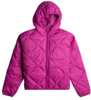 Roxy WIND SWEPT HOODED Dámska ľahká prešívaná bunda, ružová, veľkosť