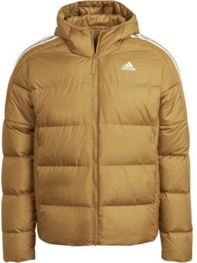 adidas ESS MID D H JKT Pánska bunda, hnedá, veľkosť