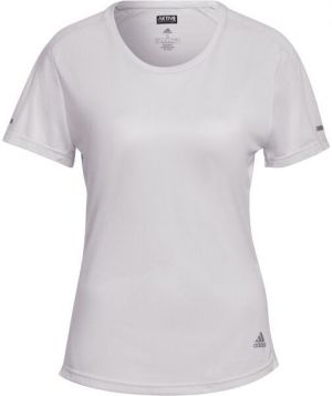 adidas RUN IT TEE W Dámske bežecké tričko, ružová, veľkosť