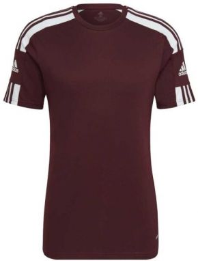 adidas SQUAD 21 JSY SS Pánsky futbalový dres, vínová, veľkosť