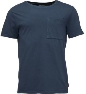 BLEND REGULAR FIT Pánske tričko, tmavo modrá, veľkosť