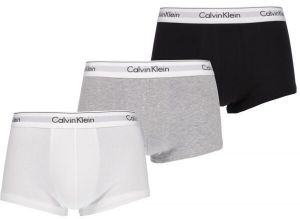 Calvin Klein MODERN STRETCH-LOW RISE Pánske trenírky, biela, veľkosť