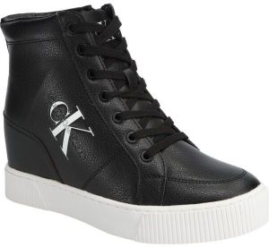 Calvin Klein HIDDEN WEDGE CUPSOLE LACEUP Dámska obuv na voľný čas, čierna, veľkosť