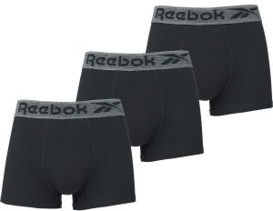 Reebok TRUNK MAIR 3pk Pánske boxerky, čierna, veľkosť