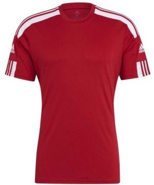 adidas SQUAD 21 JSY SS Pánsky futbalový dres, červená, veľkosť