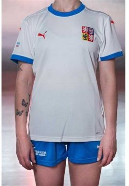 Puma AWAY JERSEY W Dámsky hádzanársky dres, biela, veľkosť
