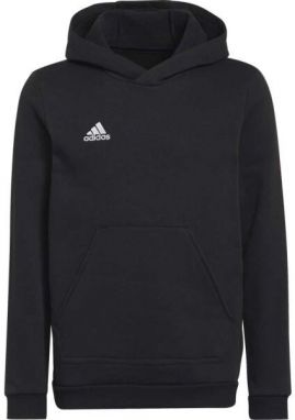 adidas ENT22 HOODY Y juniorská futbalová mikina, čierna, veľkosť