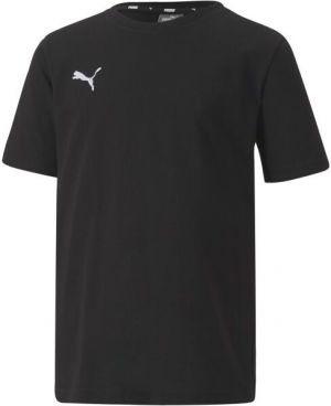 Puma TEAMGOAL 23 CASUALS TEE JR Chlapčenské tričko, čierna, veľkosť