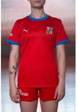 Puma HOME JERSEY W Dámsky hádzanársky dres, červená, veľkosť