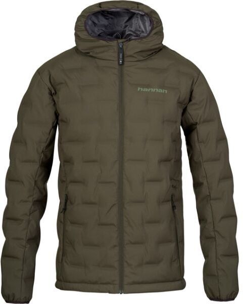Hannah ZAZU Pánska páperová bunda, khaki, veľkosť