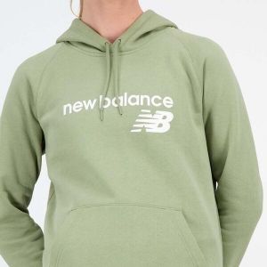 New Balance WT03810OLF Dámska mikina, zelená, veľkosť