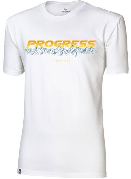PROGRESS BARBAR SUNSET Pánske tričko, biela, veľkosť