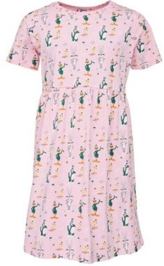 LOONEY TUNES BUGS BUNNY SUMMER FRIENDS Dievčenské šaty, ružová, veľkosť 128-134