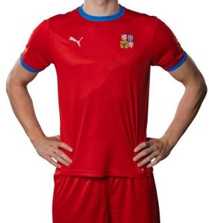 Puma HOME JERSEY M Pánsky hádzanársky dres, červená, veľkosť