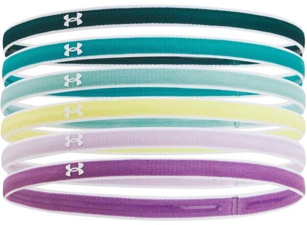 Under Armour MINI HEADBANDS Dámske elastické čelenky, mix, veľkosť