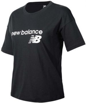 New Balance WT03805BK Dámske tričko, čierna, veľkosť