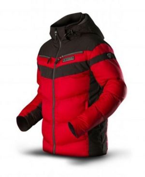 TRIMM ECCO Pánska lyžiarska bunda, červená, veľkosť XXXL