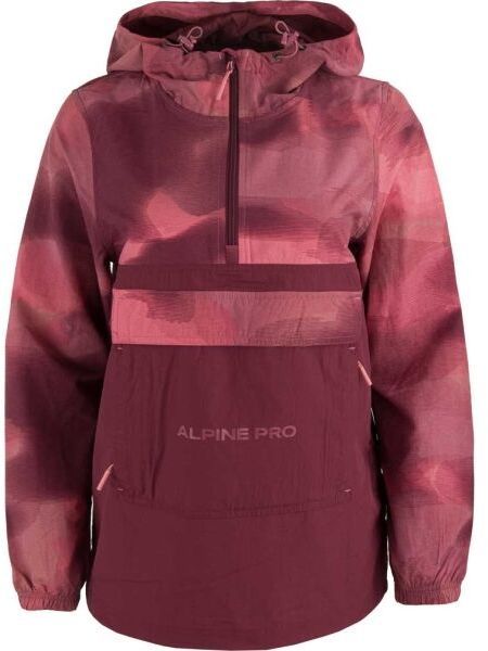 ALPINE PRO HERADA Dámska bunda, ružová, veľkosť