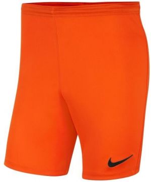 Nike DRI-FIT PARK III Pánske futbalové kraťasy, oranžová, veľkosť XXL