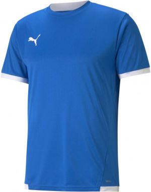 Puma TEAM LIGA JERSEY Pánske futbalové tričko, modrá, veľkosť XXL