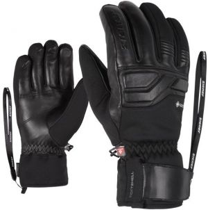 Ziener GUNAR Pánske lyžiarske rukavice, čierna, veľkosť
