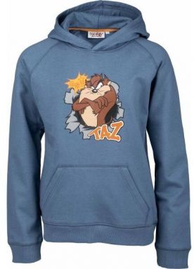 LOONEY TUNES TAZ Detská  mikina, modrá, veľkosť 152-158