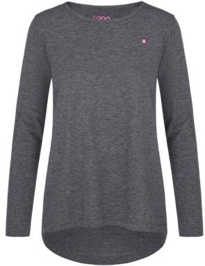 LOAP BAVAXA Dámske tričko, tmavo sivá, veľkosť