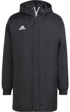 adidas ENTRADA 22 STADIUM JACKET Juniorská futbalová bunda, čierna, veľkosť