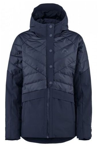 KARI TRAA RAGNHILD DOWN JACKET Dámska páperová lyžiarska bunda, tmavo modrá, veľkosť