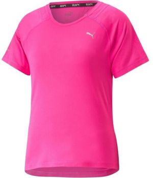 Puma RUN CLOUDSPUN SS TEE W Dámske tričko, ružová, veľkosť