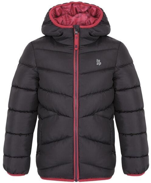 LOAP INLAS Dievčenská  bunda, tmavo sivá, veľkosť 158-164