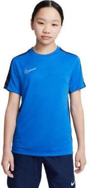 Nike DRI-FIT ACADEMY Detské futbalové tričko, modrá, veľkosť