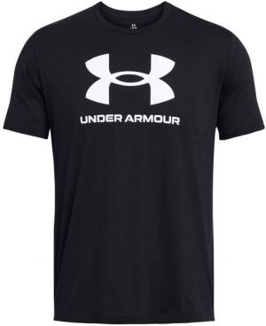 Under Armour SPORTSTYLE Pánske tričko, čierna, veľkosť