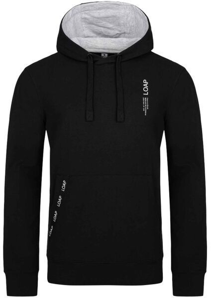 LOAP EWONUL Pánska mikina, čierna, veľkosť