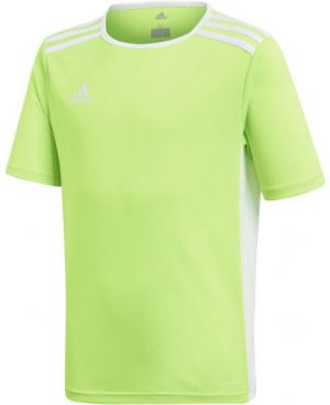 adidas ENTRADA 18 JSYY Chlapčenský futbalový dres, svetlo zelená, veľkosť