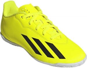 adidas X CRAZYFAST CLUB IN J Detská halová obuv, žltá, veľkosť 38