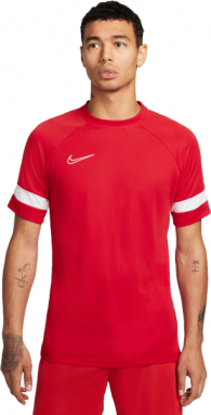 Nike DRI-FIT ACADEMY Pánske futbalové tričko, červená, veľkosť