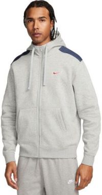 Nike SPORTSWEAR Pánska mikina, sivá, veľkosť