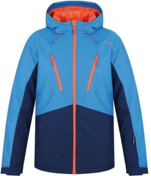 LOAP LAWUR Pánska lyžiarska bunda, modrá, veľkosť