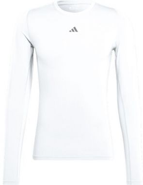 adidas TF LS TEE Pánske tričko, biela, veľkosť