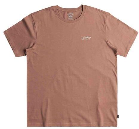 Billabong ARCH CREW Pánske tričko, hnedá, veľkosť