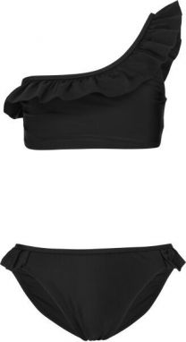 AQUOS KYRIA Dievčenské dvojdielne plavky, čierna, veľkosť 164-170