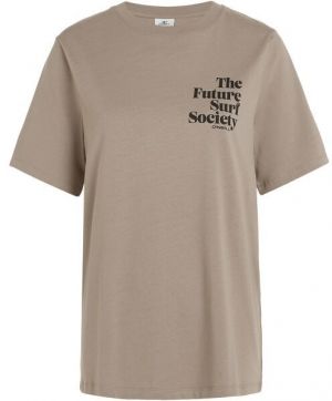 O'Neill FUTURE SURF SOCIETY Dámske tričko, béžová, veľkosť