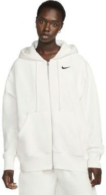 Nike SPORTSWEAR PHOENIX FLEECE Dámska mikina, biela, veľkosť