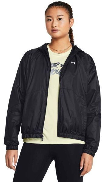 Under Armour WINDBREAKER Dámska bunda, čierna, veľkosť