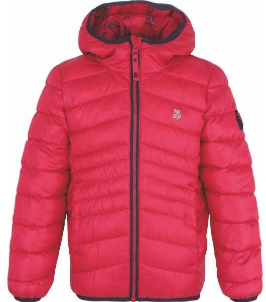 LOAP INTERMO Detská zimná bunda, ružová, veľkosť 158-164